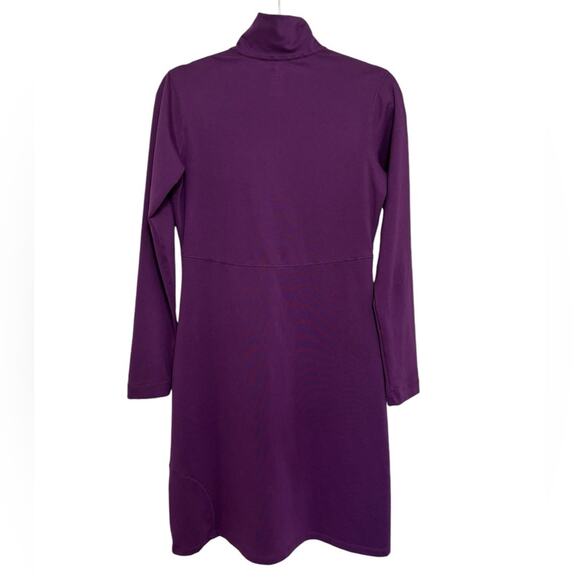 Title Nine Half Zip Active Dream Dress in Purple - Size S - Picture 2 of 6